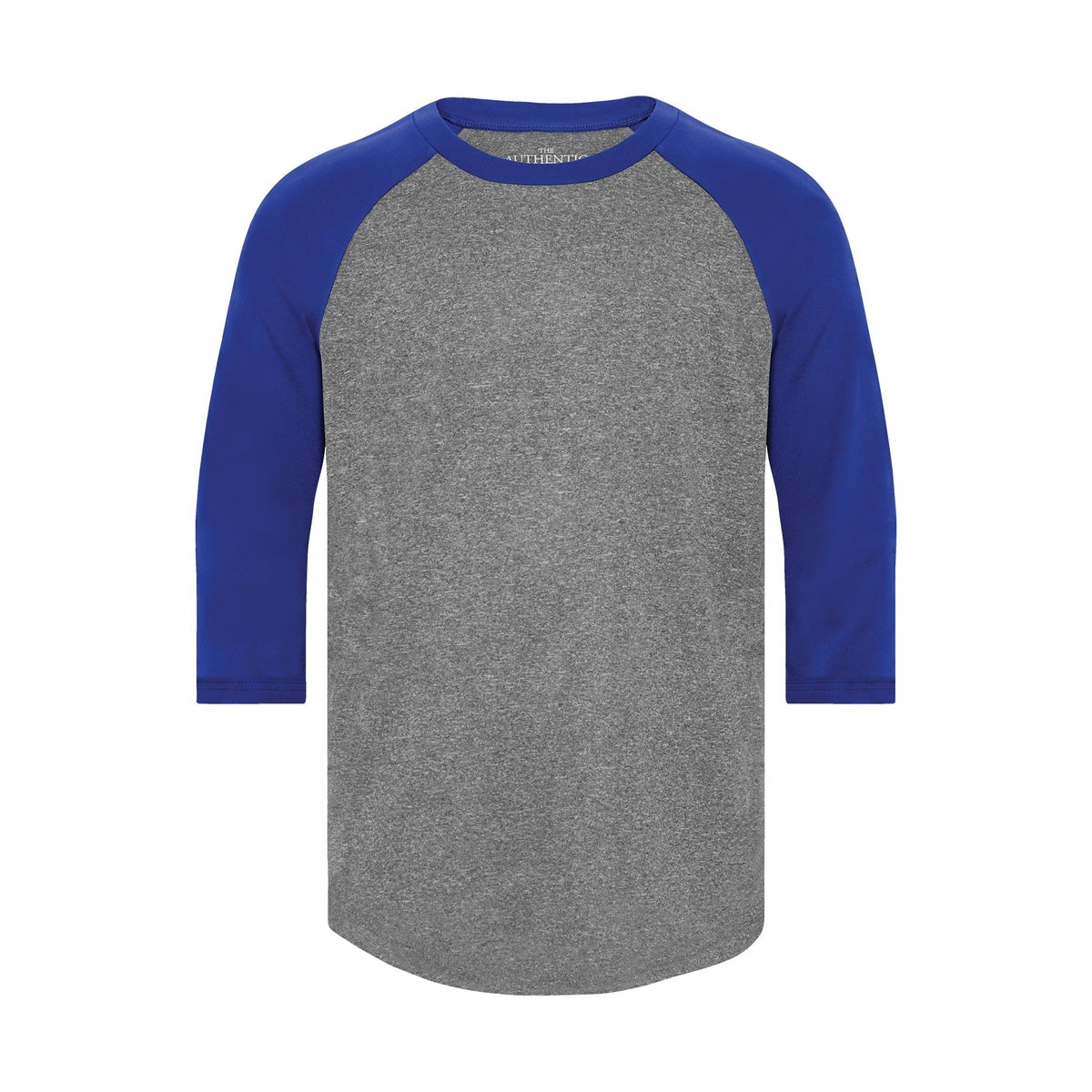 Undershirt Baseball-Charbon Cendré-Royal-1