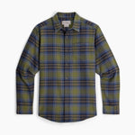Lieback Organic Cotton Flannel-775-Olive Oak Pld-1