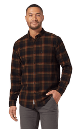 Lieback Organic Cotton Flannel-985-Java Timber Cove-1