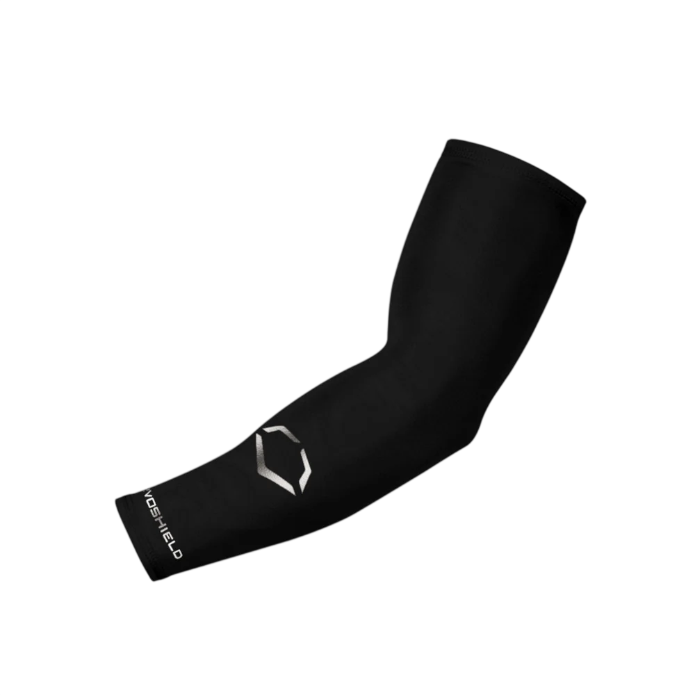 Manche Compression Evoshield Unie-Noir-1