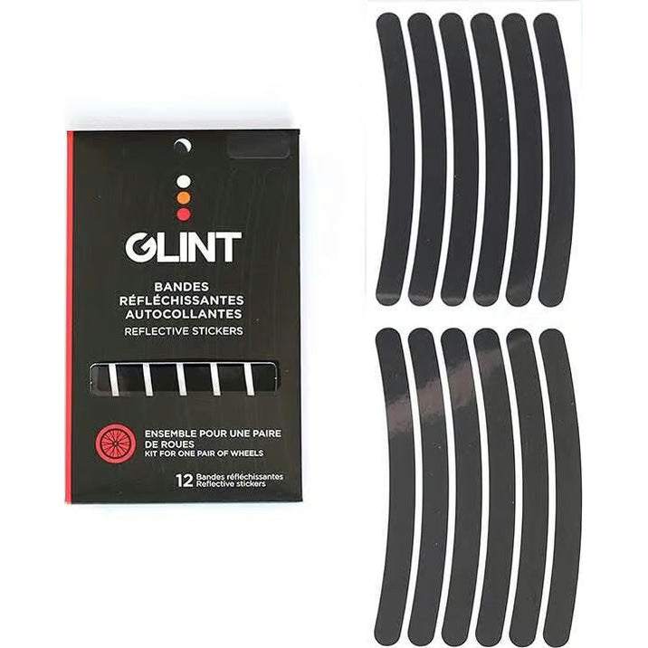 Reflective Ensemble Pour Roues Noir KIT-1