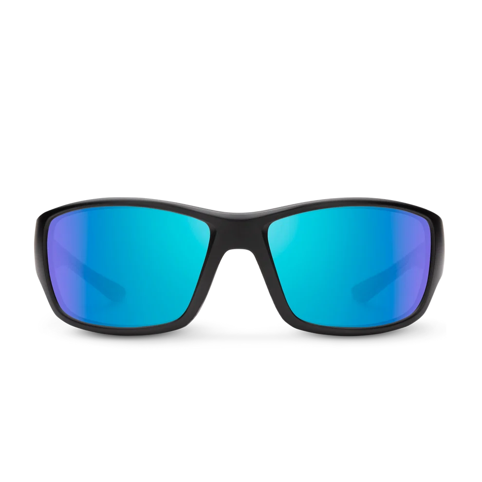 Hull Matte Black Polarized Blue Mirror-3