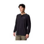 Men's Thistletown Hills Raglan Henley Long-Sleeve T-Shirt