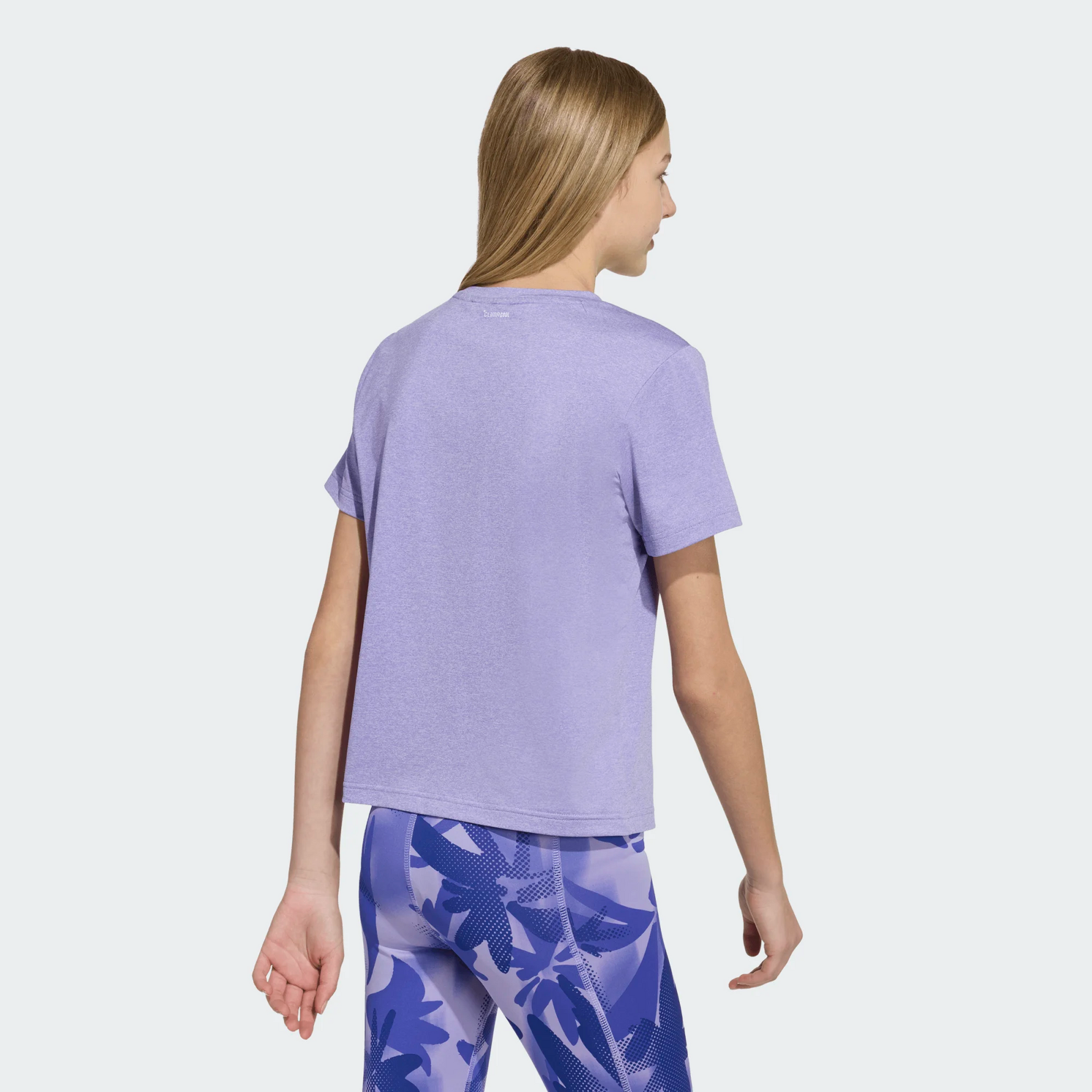 Girls' Sport Icons Melange Synthetic T-Shirt