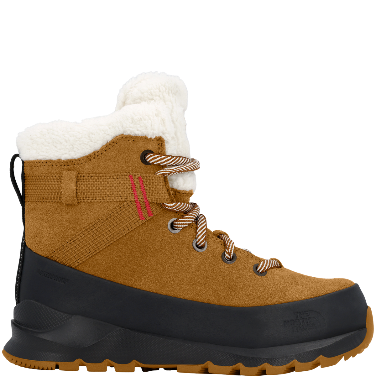 Thermoball Leather Lace Up WP-HFQ-Timber Tan/TNF Black-1