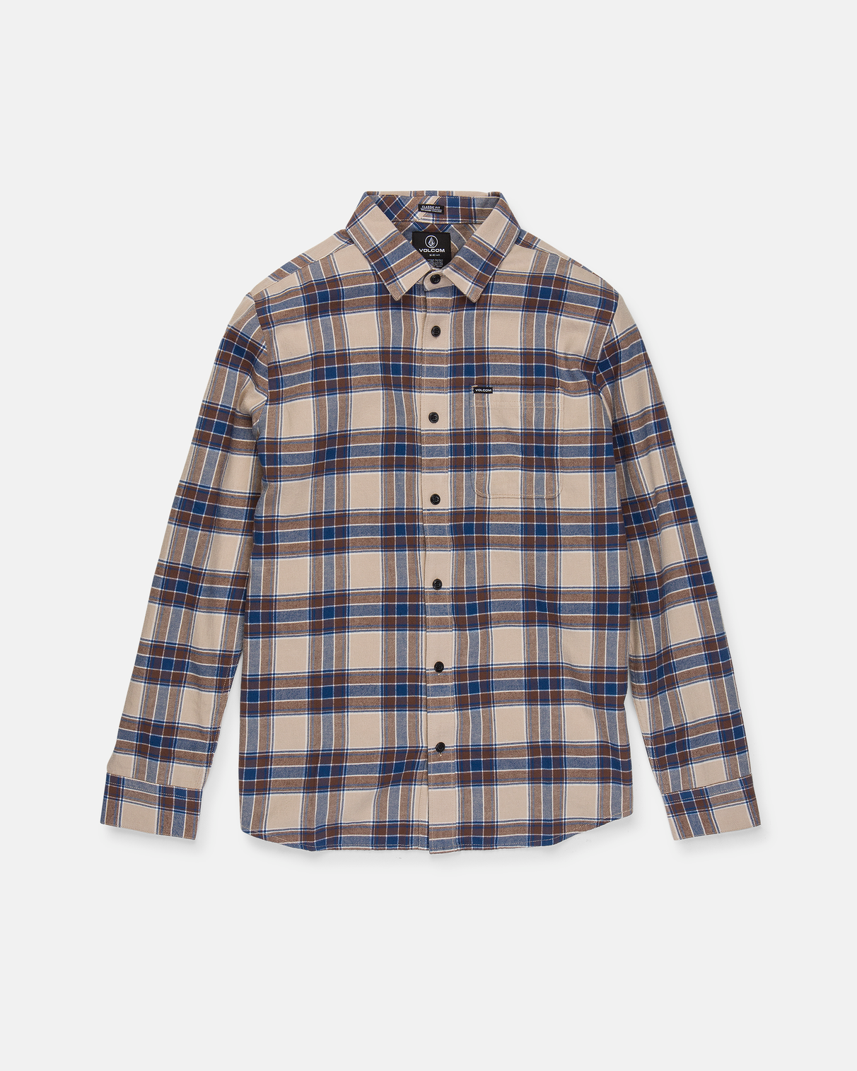 Men's Caden Plaid Long-Sleeve Shirt