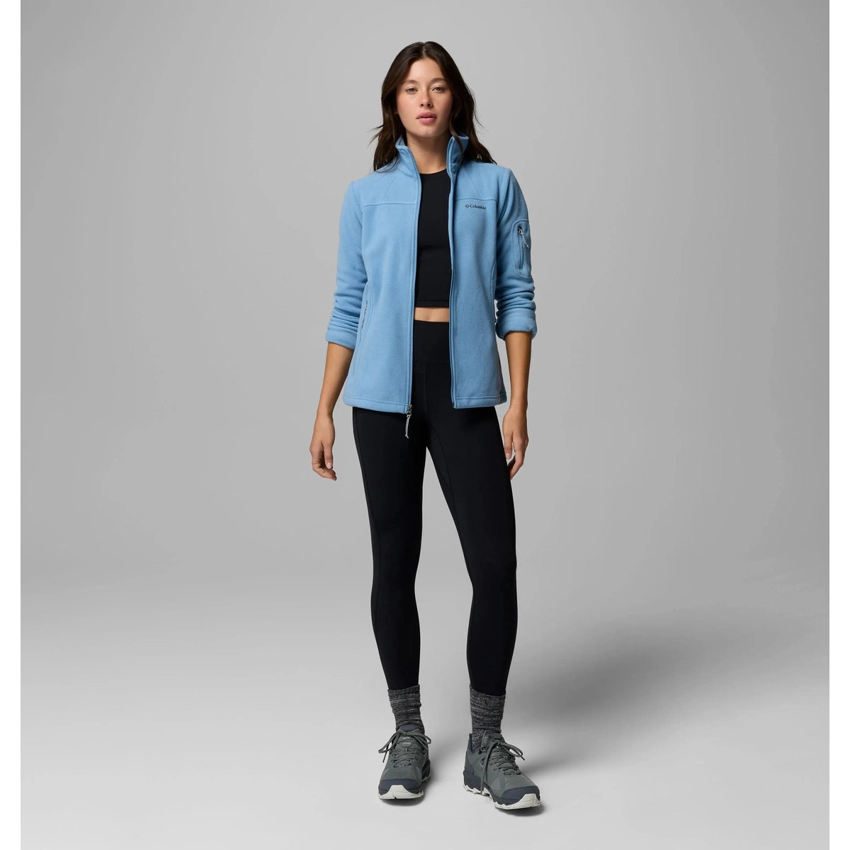 Chandail Polaire Plein ZIP Fast Trek II Femme
