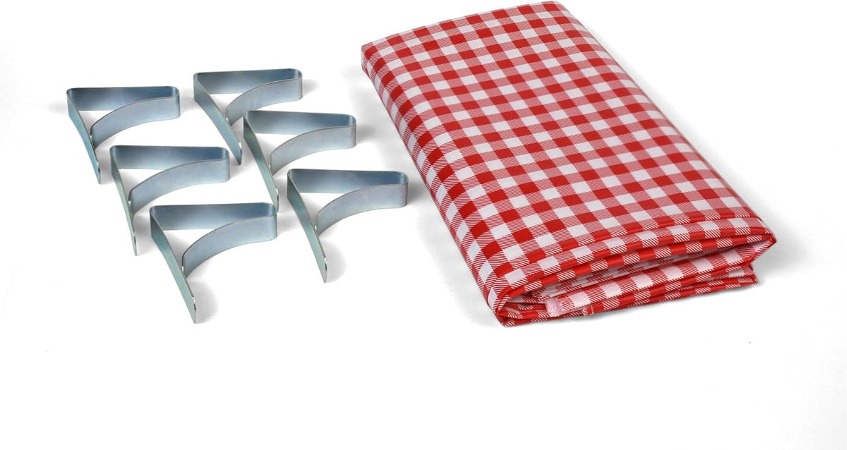 Picnic Tablecloth With Clamp Set-1