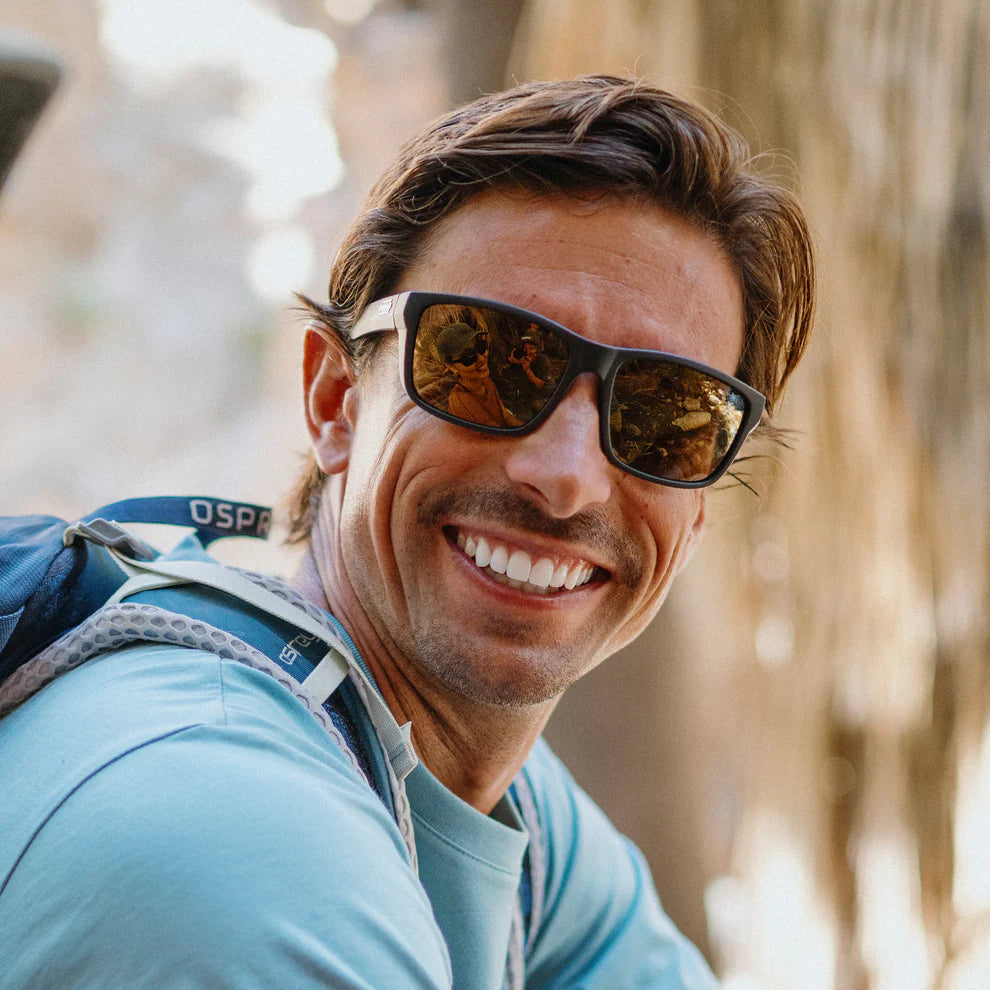 Mayor Matte Black Polarized Sienna Mirro-2