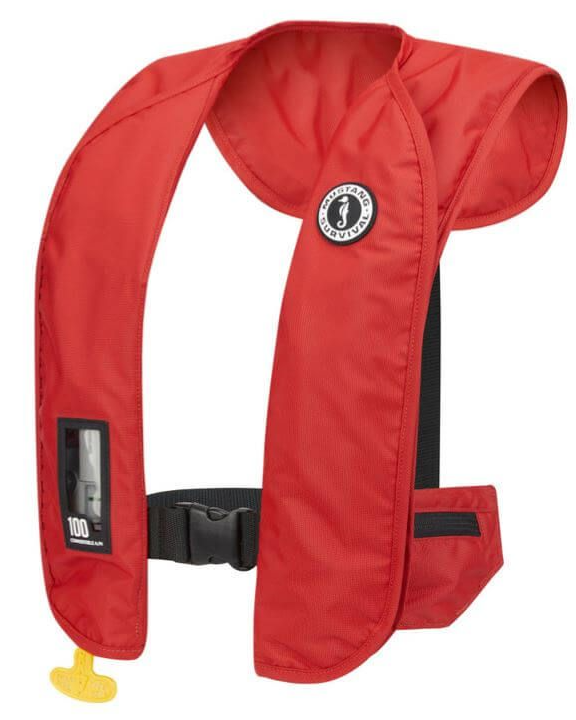 MIT 100 Convertible A/M Inflatable PFD-RED-1