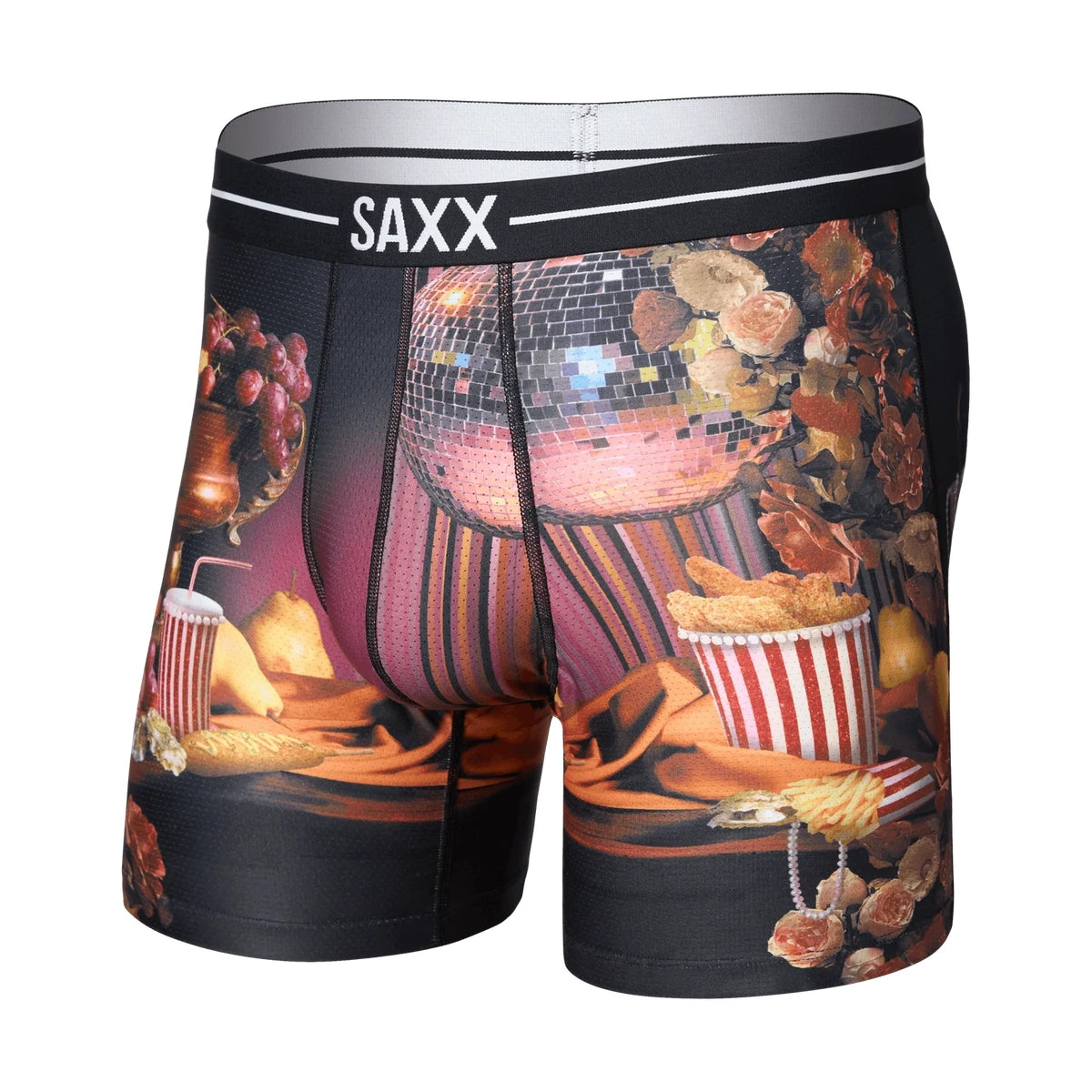 Volt Boxer EN Maille Respirante-DIS-Disco Frites-Marron-1