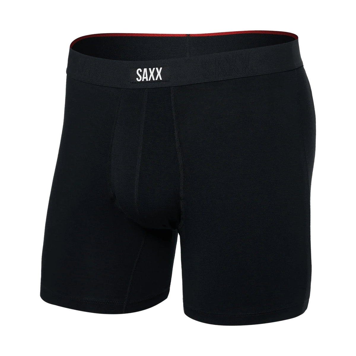 Vibe Xtra Caleçon Boxeur À Braguette-BLK-Noir-1