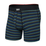 Vibe Xtra Caleçon Boxeur À Braguette-GSB-Rayure Gentleman-Bleu Sport-1