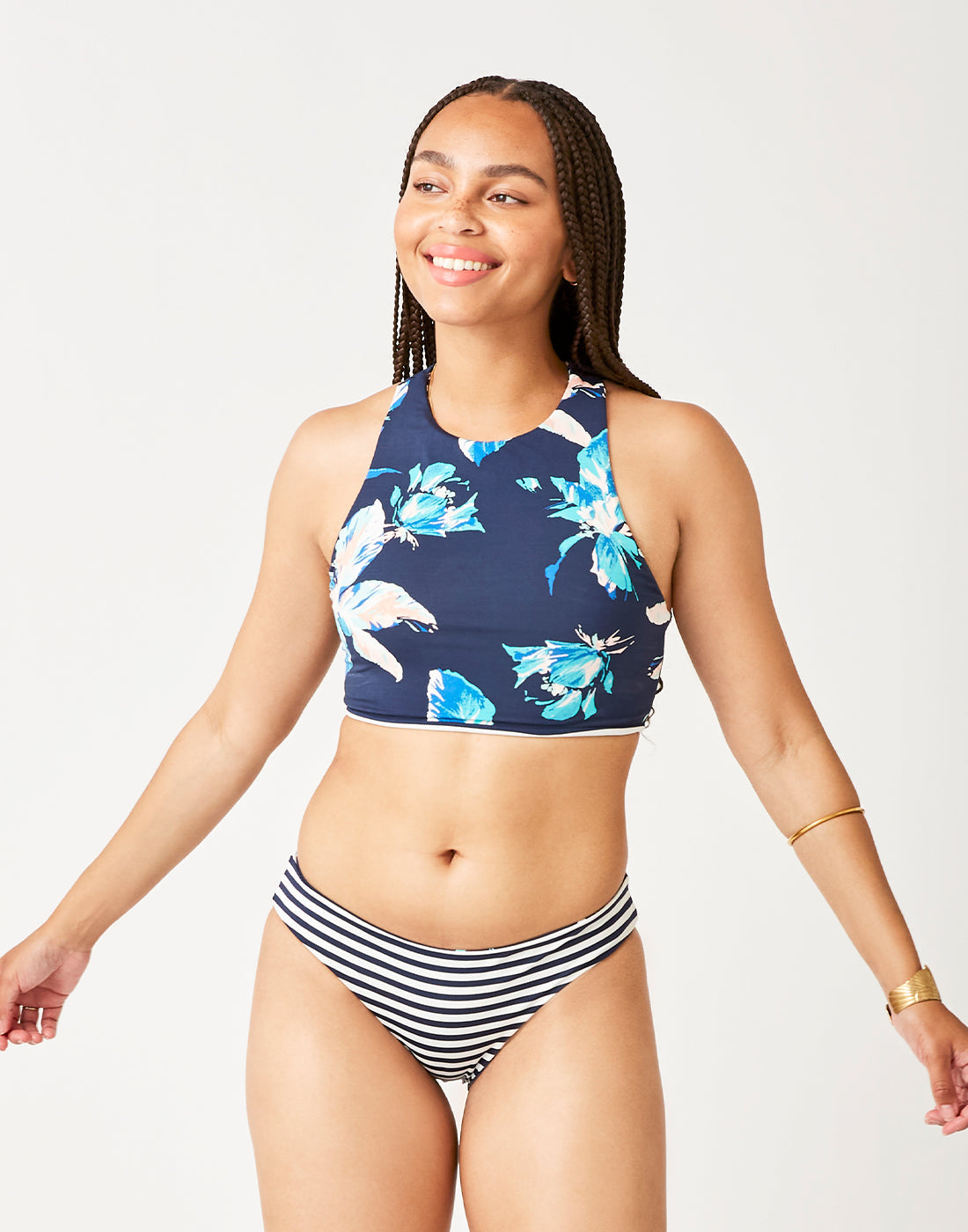Sanitas Reversible-Stargazer/Navy Strip-1
