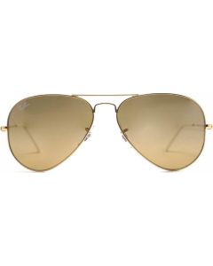 AVIATOR LRG METAL ARISTA/BROWN MIR. GRAD - 58