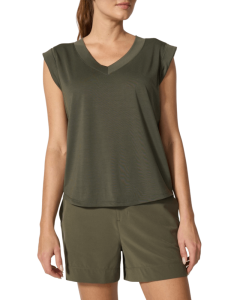 DYNAMIC V-NECK CAP SLEEVE T-SHIRT - C1221-KAMBABA - M_MC1221_11A0955__90855903