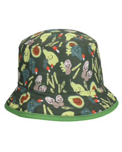 KIDS SUNSHOWER BUCKET - 810-VEGGIE PRINT - 4-6