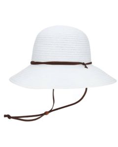 WANDERLUST BREEZE CRUSHABLE STRAW - 001-BLANC - P/M