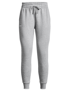 W UA RIVAL FLEECE JOGGERS - 012-MOD GRAY LT HTR/ - G_UR012_1379438__90832324