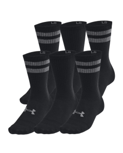 ESSENTIAL 6PK CREW - 001-BLACK/CASTLEROCK - G_UN01_1387058__90853818