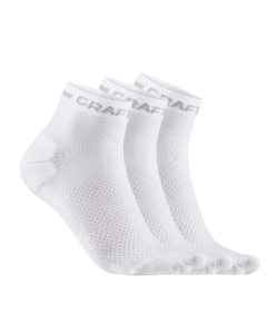 CORE DRY MID SOCK 3-PACK - 900000-WHITE - M