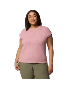 BOUNDLESS TREK SS TEE - 659-ERASER PINK - 2X_CO659_2033482__90851093