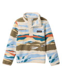HELVETIA II PRINTED HALF SNAP FLEECE - 192-CHALK ROGUE VAL - M_CL192_2097071__90848409