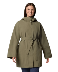HERE AND THERE III TRENCH JACKET - 397-STONE GREEN - TP_CO397_2116411__90850585