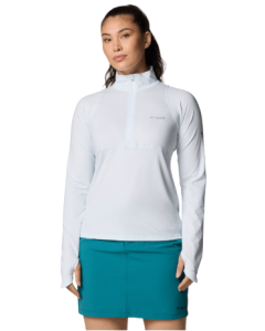 SUMMIT VALLEY LS HALF ZIP - 100-BLANC - TG_COL100_2118031__90850623