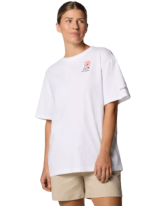 ROLLING BEND GRAPHIC OVERSIZED TEE - 101-WHITE/FLORAL F - P_CLU101_2120031__90850736