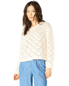 LS CROCHET SWEATER - ECRU - TP_DBC013_2527234__90844970
