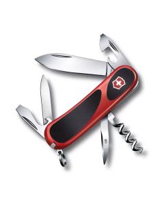 EVOLUTION 10 GRIP RED/BLACK