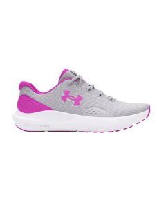 UA W CHARGED SURGE 4  - 103-HALO GRAY/VIVID  - 7.5_ND103_3027007__90835682