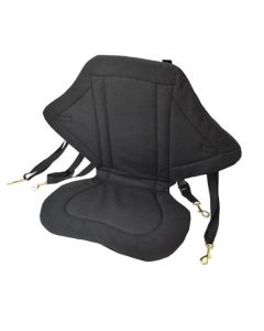 SUP SEAT SOFT 4 STRAPS - BLACK