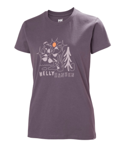 W MASSIF GRAPHIC T-SHIRT - 654-SMOKED PURPLE - TG_HEL654_54595__90847267