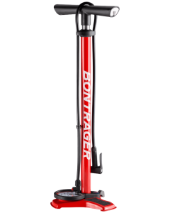 DUAL CHARGER FLOOR PUMP - ROUGE
