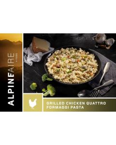 GRILLED CHICKEN QUATTRO FORMAGGI PASTA__63340--