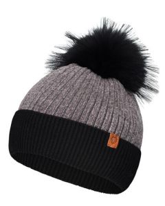 TUQUE-POLY. POLAR FOURRURE - GGNB-CHARBON/NOIR - TAILLE UNIQUE
