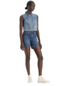 501® MID THIGH SHORT PLEASED TO MEET YOU - 0056-PLEASED TO MEET - 28_VIS056_85833-0056__90857401