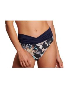 MID RISE TWIST WAISTBAND REGULAR BOTTOM - 048-MULTI MARINE - P_QUI048_A22145628__90748642