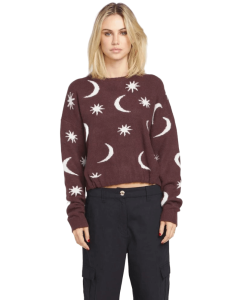 NYTE STONE SWEATER - ESP-ESPRESSO - G_VLCESP_B0732401__90831008
