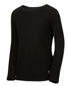 B3 COZY FLEECE CREW TOP JUNIOR - BLK-BLACK - P