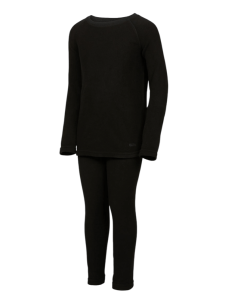 B3 COZY FLEECE SET JUNIOR - 100-NOIR - P