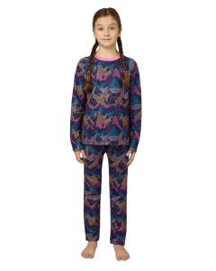 B3 VELVET FLEECE SET JR - PINK PEAK LINE - G_KOM992_B81189T__90870438