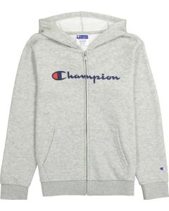 POWERBLEND FULL ZIP FLEECE HOODIE - PHC-OXFORD GREY HEAT - 18/20_CHAPHC_BB1008__90811624