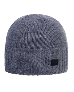 THOMAS BEANIE  - HEATHER MED GREY - TAILLE UNIQUE