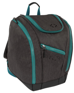 K&B - JUNIOR SKI BOOT BACKPACK - CHARBON/VERT