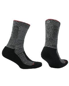2PK UDOUBLE LAYER MERINO SKINLIFE - BG-BLACK GREY - 6-9