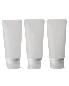 SILICONE BOTTLE SET - CLEAR - TAILLE UNIQUE_EAG345_EC010408__90858125