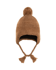 PERUVIAN KNIT HAT - 201-GLAZED GINGER - 10/12
